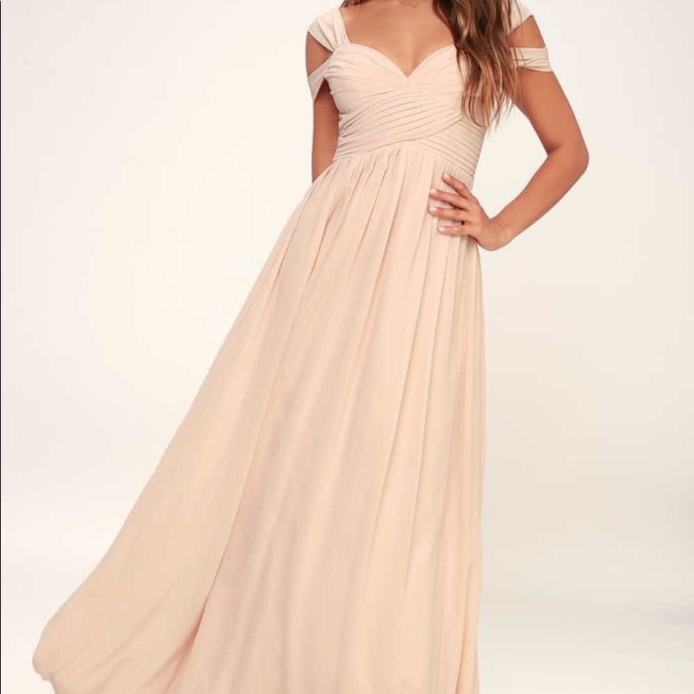 ‘Make Me Move’ Blush Pink Maxi Dress